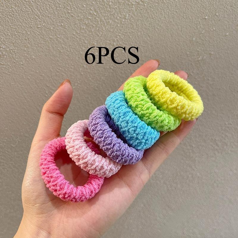 2025 Dopamine Striped Hair Ties: High Elasticity for Firm Ponytails, Trendy & Cute Hair Accessories for Women,  Daily Styling