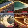 Outdoor Waterproof IP68 COB Silicone Strip Light for Pool, Landscape & Aquarium Lighting