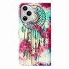 For Honor 400 Pro 5G (Global) Stand Case Marble Painted Folio Flip Leather Wallet Phone Cover