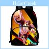 Donkey Kong Bananza School Backpack With Oxford Fabric And Spacious Compartments