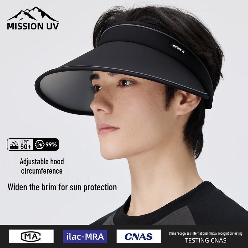 MISSION Men s Outdoor UV Protection Visor Hat