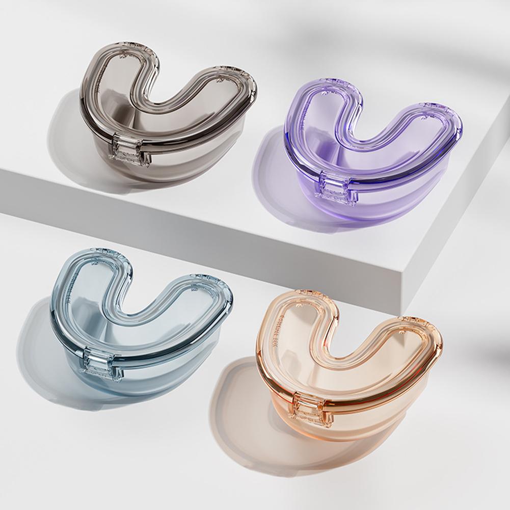 Invisible Braces Storage Box Portable Orthodontic Appliance Transparent Soaking Box Dentures Steel Teeth Denture Storage Box