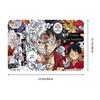 One Piece Front Door Floor Entrance Mats Outdoor Luffy Pirate King Anime Bath Kitchen Doormat Garage Carpet Rug