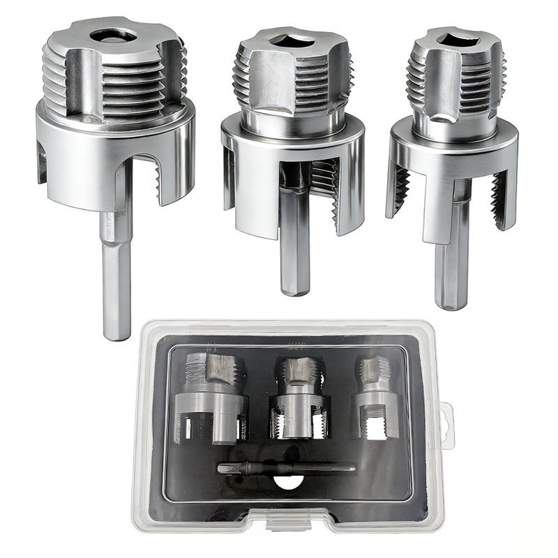 Outil de filetage de tuyau d'eau PPR 1/2 & 3/4 avec taraud à filetage interne/externe