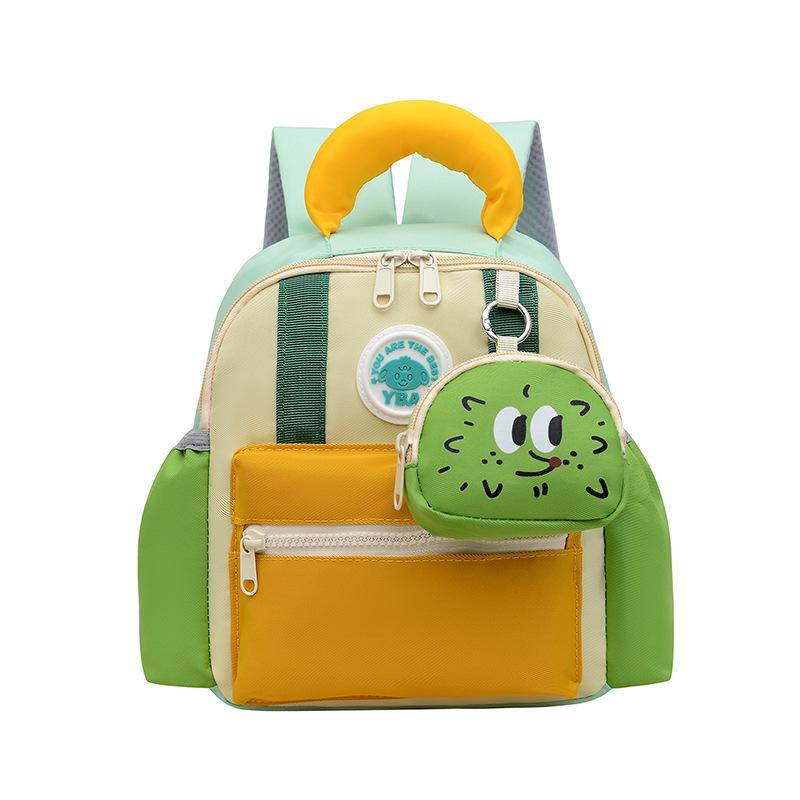 Large Trend Kindergarten Backpack Nylon Lightweight School Bag Boys Universal Bag Cute Wind Children s Bag