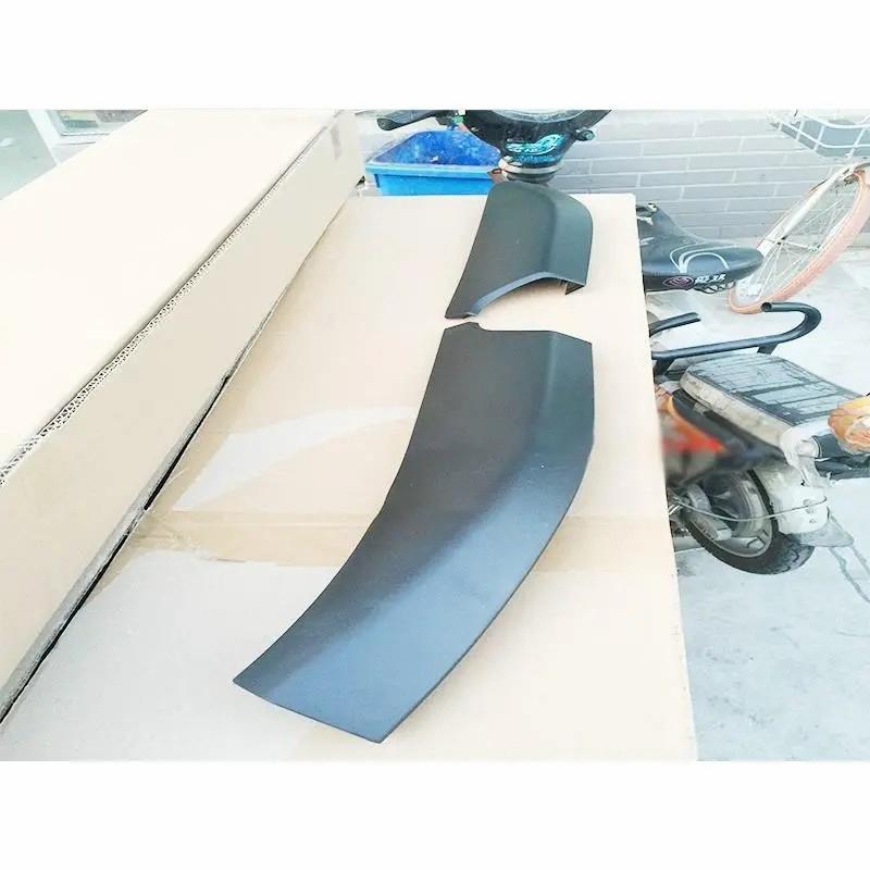 For Kia Sportage 3 SL MK3 2011~2016 Black Car Roof Rack Cover ABS Luggage Lid Bar Part Rail End Shell Cap Trim Shell Accessories