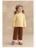 Tongbei 2025 Winter Girls' Cute Lace Collar T-shirt - Korean Style