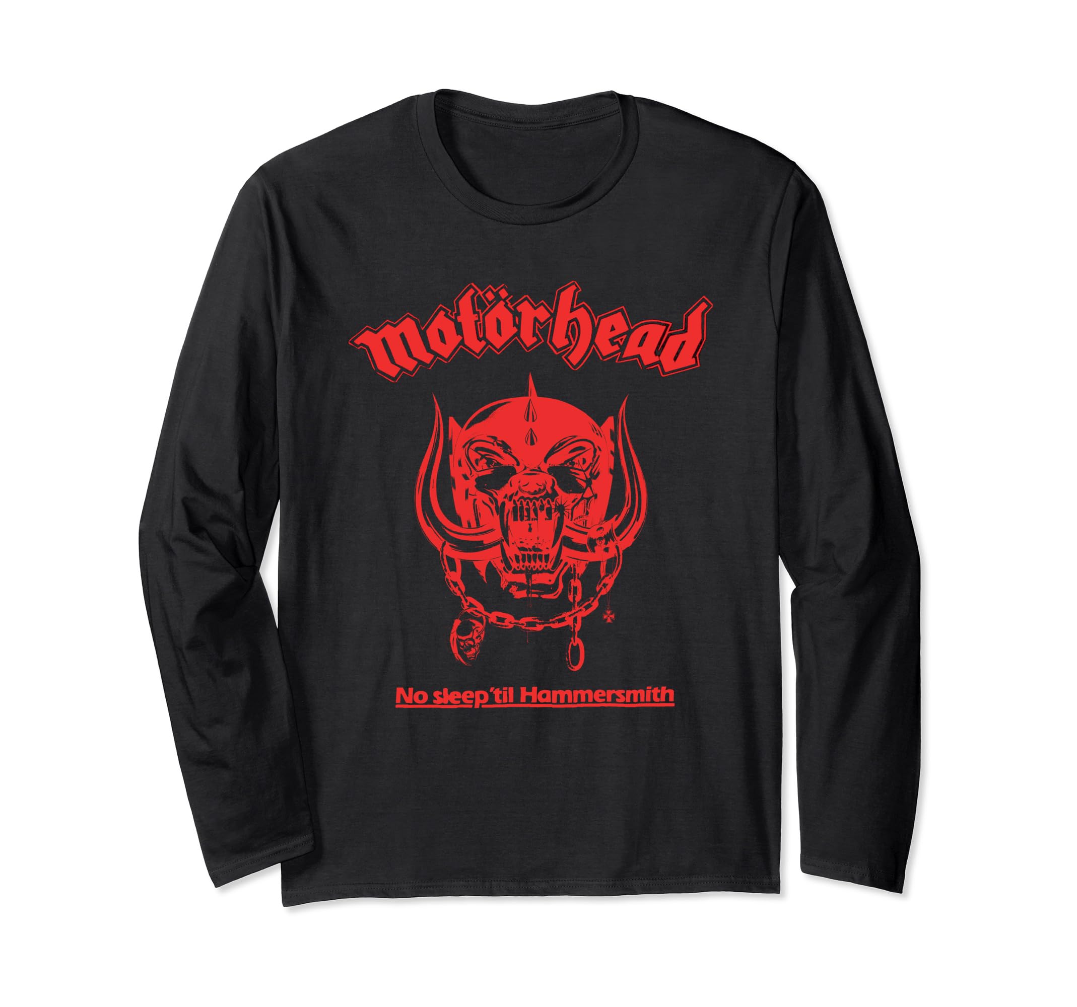 Motörhead - No Sleep Til Hammersmith Warpig Футболка с длинным рукавом
