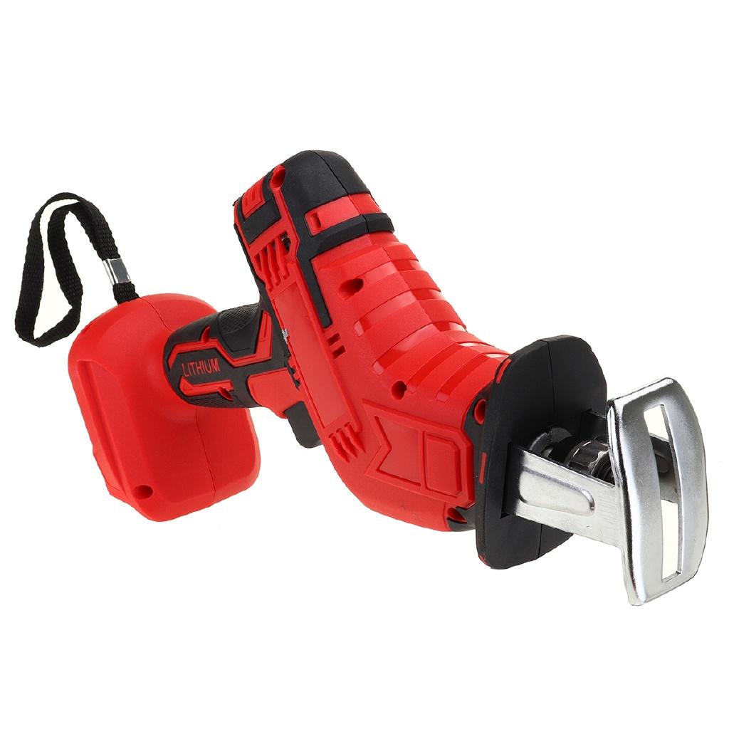 18V Mini Cordless Reciprocating Saw Body Replacement Wood Cutting Tool Adjustable Speed Electric Saw Body