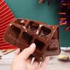 Pastry Decorating Handmade Silicone Chocolate Mold 3D Mould Cooking Baking Tools Christmas Gift Box