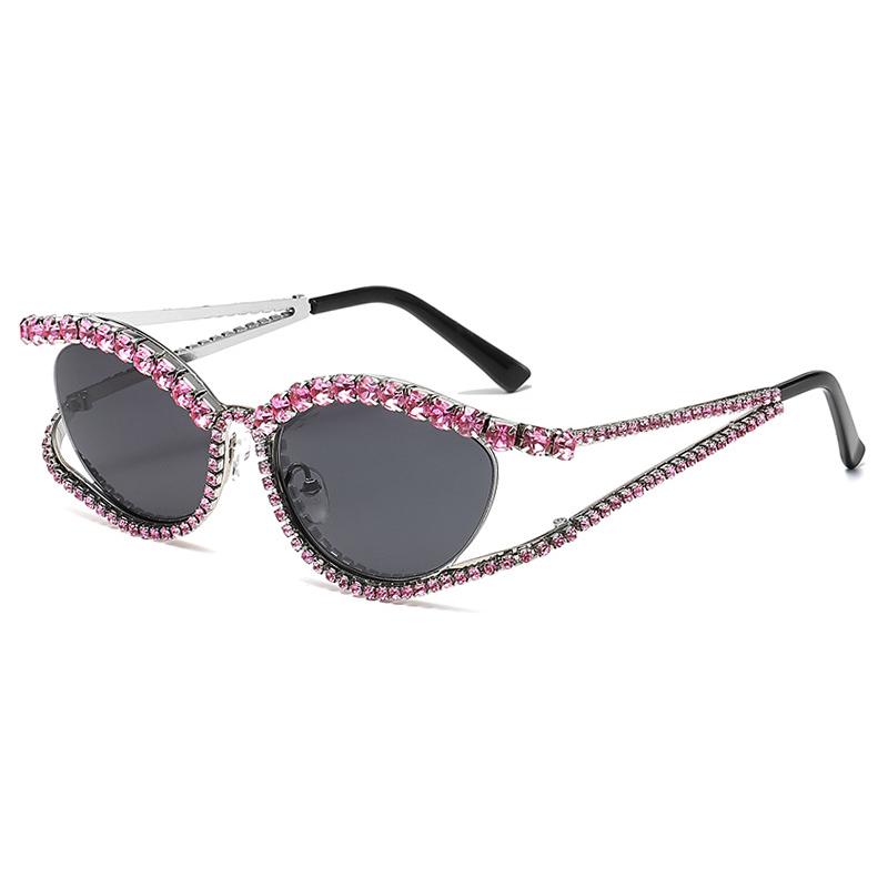 Y2k Cat Eye Sunglasses Women Luxury Diamond Ladies Sun Glasses Fashion Party Glasses Driving Shades