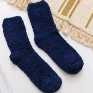 Cold Proof Men's Socks Women Anti Slip Warm Plush Middle Tube Socks Winter Cycling Mountain Climbing Thick Mid Length Hosiery