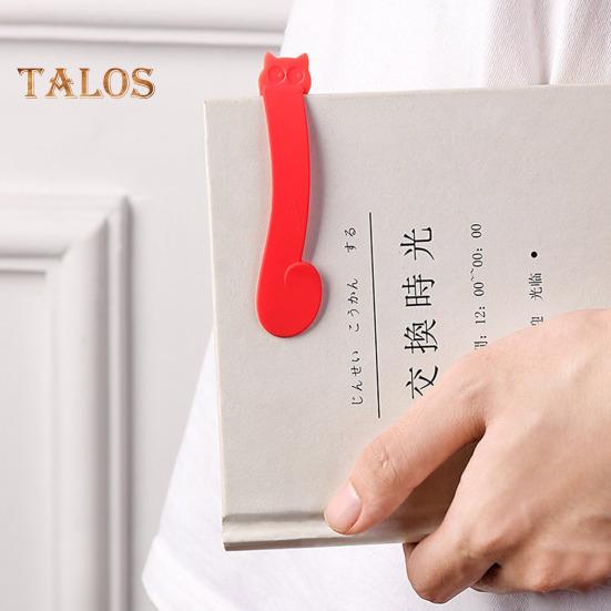 3Pcs Automatic Bookmark Clip Soft Silicone Book Clip Easy Page Marker Smart Bookmark Silicone Revolutionary Book Page Marker