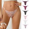 Lace Lady Flower Embroidery Sexy Breathable Large Size Thong Seamless Panties Female Pure Desire