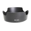 EW-63C Gegenlichtblende EW63C für EF-S 18-55mm F/3.5-5.6 IS für STM 58mm Kameraobjektiv Co