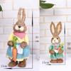 Cute Straw Rabbit Decor Home Decoration Halloween Decor for Winter Party Decor Wedding Decoration 2025 Easter Bunny