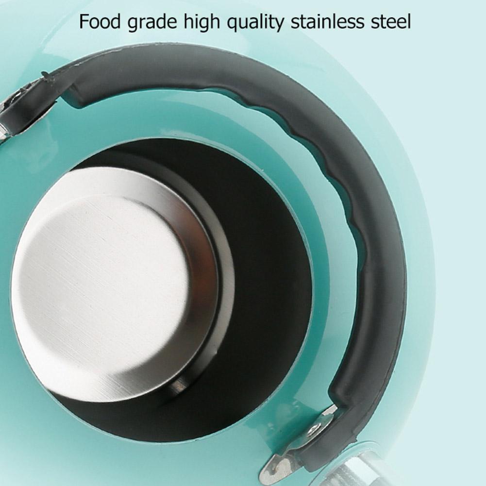 3L Whistling Tea Teapot Stove Water Kettles Teapot Gas Teapot Cooker Water Kettle For Cooking Teakettle Trips Hiking