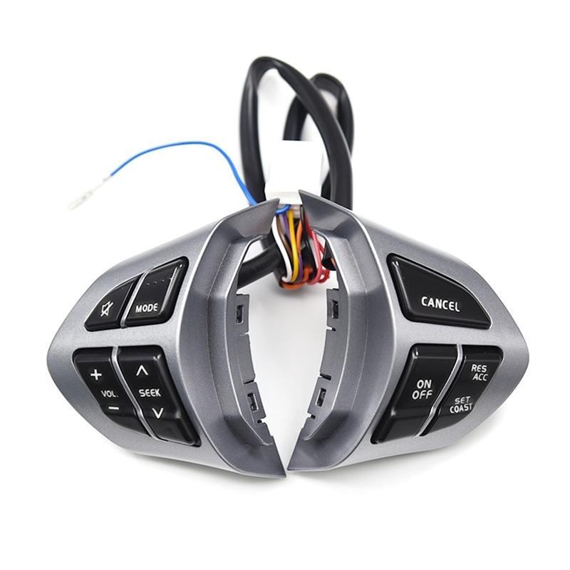 For Suzuki Grand Vitara Steering Wheel Audio Radio Cruise Control Switch Red Backlight Accessories NONE