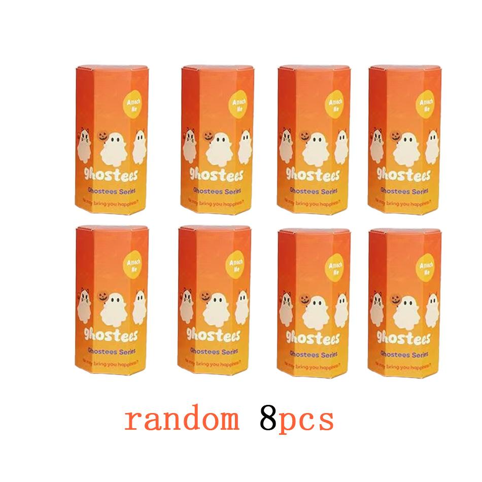 Ghostees Farmec de Telefon Fantomă de Halloween Mini Surpriză Figurină Distractivă pentru Birou Cutie Fantomă Drăguță Partener Misterios pentru Accesorii de Birou