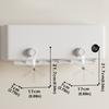 Suction Cup Air Vent Deflector Anti Direct Blowing Adjustable Angles Air Conditioner Wind Shield Fan