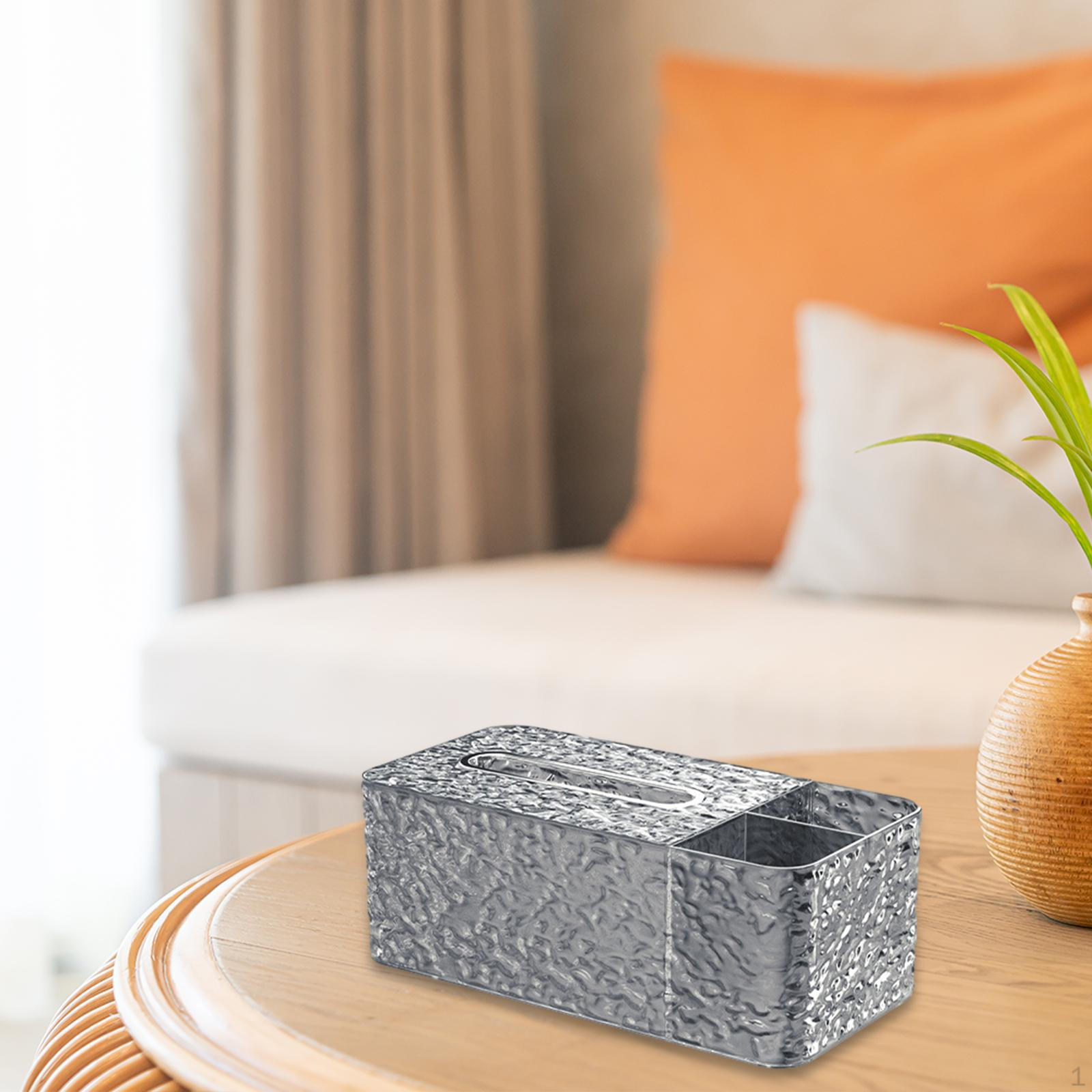 

Элегантный чехол для коробки с салфетками для ванной и кухни Freestanding Gray