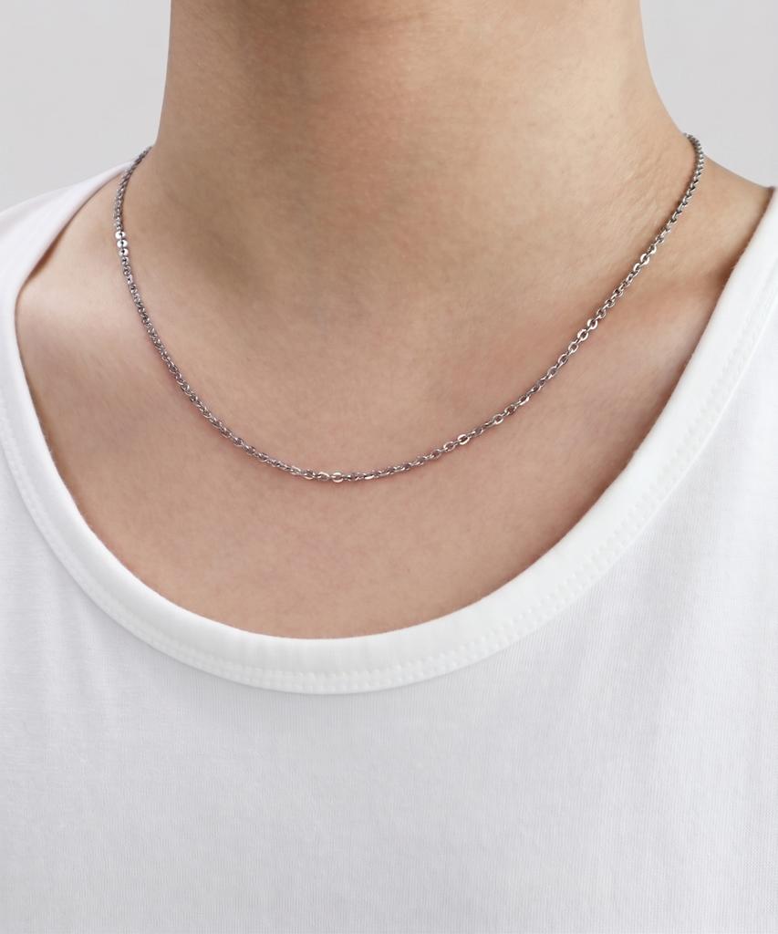 Bassclef Thin Twisted Nec Chain Surgical Necklace