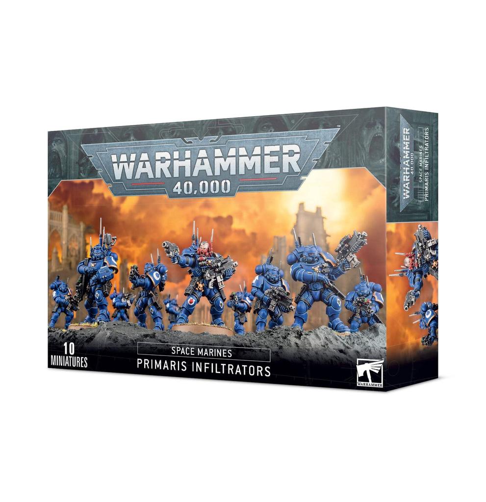 Warhammer 40k Kosmiczny Marines Primaris Infiltrator (W pudełku)