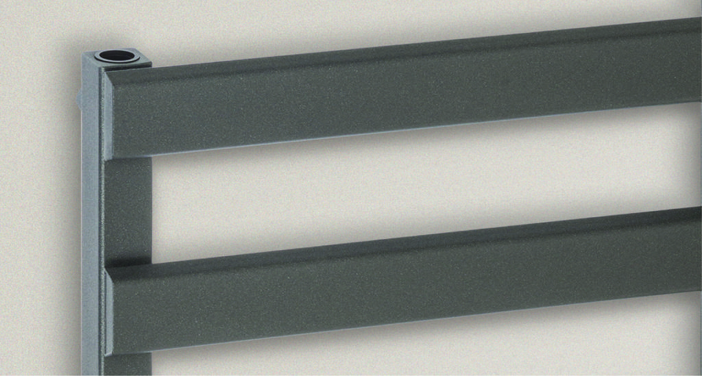 Luxrad Scala New Bathroom Radiator 840 X 500 Mm Matt Black Page.