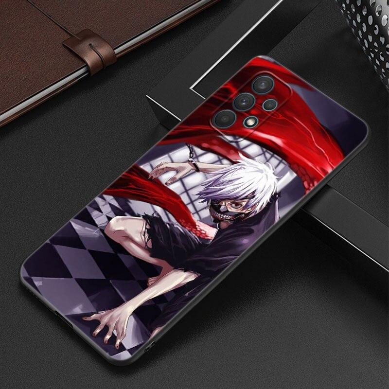 Japanese Anime Tokyo Ghoul Phone Case For Samsung A12 A22 A31 A32 A50 A51 A70 A71 A72 A11 A21S A02S A10S A20S A30S A52 S 5G