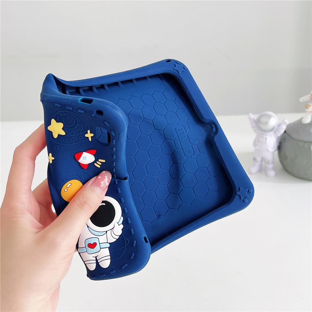 Astronaut Cartoon Bär 360 Drehständer Hülle für Samsung Galaxy Tab A8 10.5 8.0 10.1 2019 Kinder Tablet Cover Tab A7 10.4 S6 Lite T500 P610 T220 Hülle