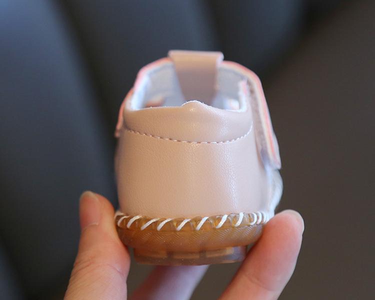 2023 Baby Girl Princess Shoes: Soft Sole Leather, Square Toe, Spring & Autumn Walking Shoes