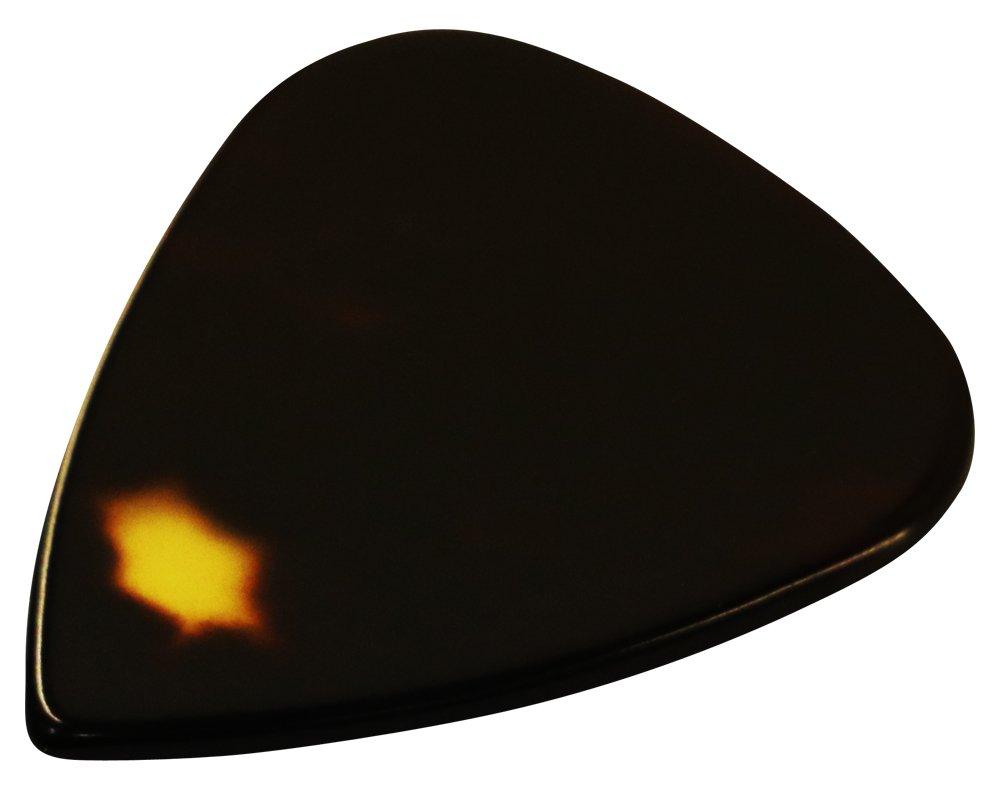 

HOSCO Genuine Tortoiseshell Pick, Teardrop, Thickness Approx. 1.5mm, PK-T-TD 1.5