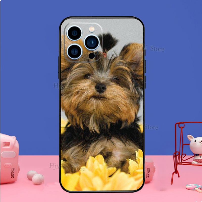 Söt hundtelefonfodral för iPhone Samsung Galaxy Redmi Xiaomi Oppo OnePlus Note SA 7 8 9 10 11 12 13 14 20 21 22 23 53 54 Pro Max Plus Ultra TPU Soft