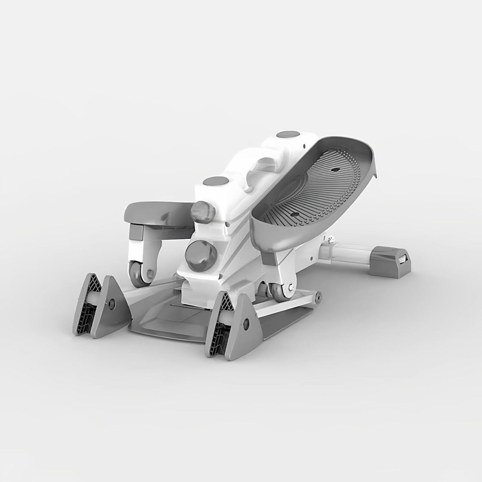 

Elliptical Mini Space Walker: Multi-functional Home Fitness Climber & Slimming Pedal Machine білий