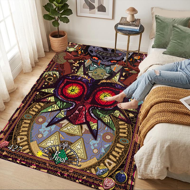 Majora'S Mask Living Room Nonslip Area Rug Soft Carpet For Bedroom Game Playroom Sofa Office Home Decor Doormat Christmas Gift C926192