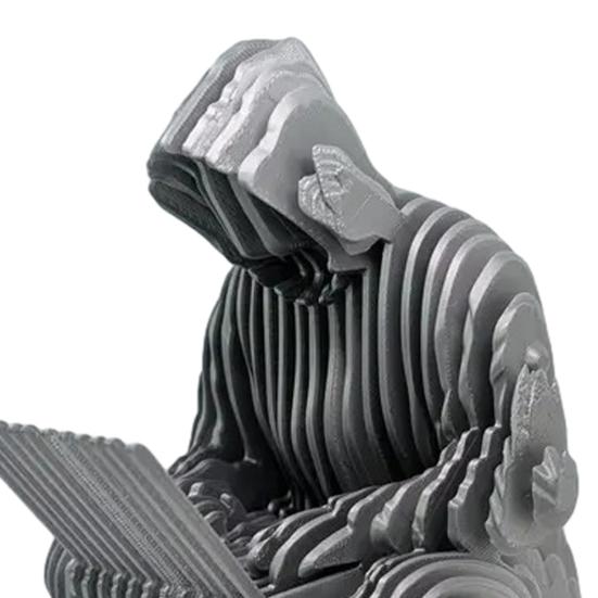 Decorative Figurine Fine Carving Colorful Handcrafted Table Decoration for Living Room Bedroom