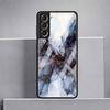 Luxus-Cool-Glashülle mit Marmormuster für Samsung Galaxy S22 S20 FE S21 Plus Telefonabdeckung S10 5G S9 Note 20 Ultra 10 Lite Shell