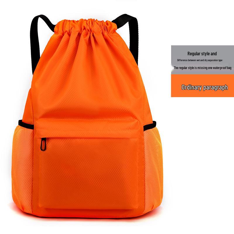 Portable Fitness Drawstring Backpack for Sports, Training, and Events