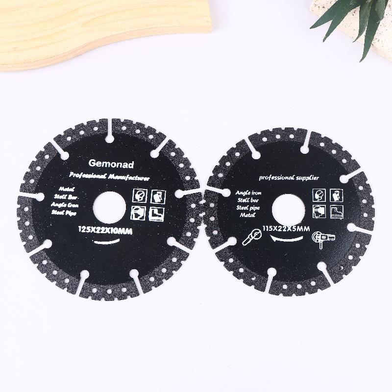 115/125Mm Metal Cutting Diamond Blades - Sharp Discs For Steel, Aluminum, Concrete, Stone, Marble, Iron Cutting Disc