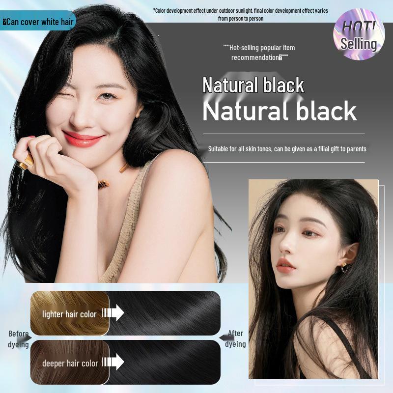 Douyin Bubble Hair Dye: Plant Essence Formula - Gentle on Scalp & Hair
