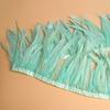25-30Cm Tail Hair Feather Cloth With Cloth Strip Stage Clothing Skirt Feather Shawl Diy Decoration