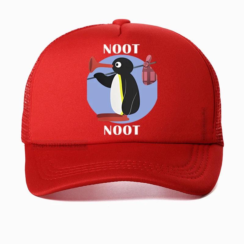 

Cute Animal Baseball Caps Peaked Cap Noot Pingu Pinga Penguin TV Sun Shade Hats for Unisex Unisex adjustable hat summer mesh hats Adjustable
