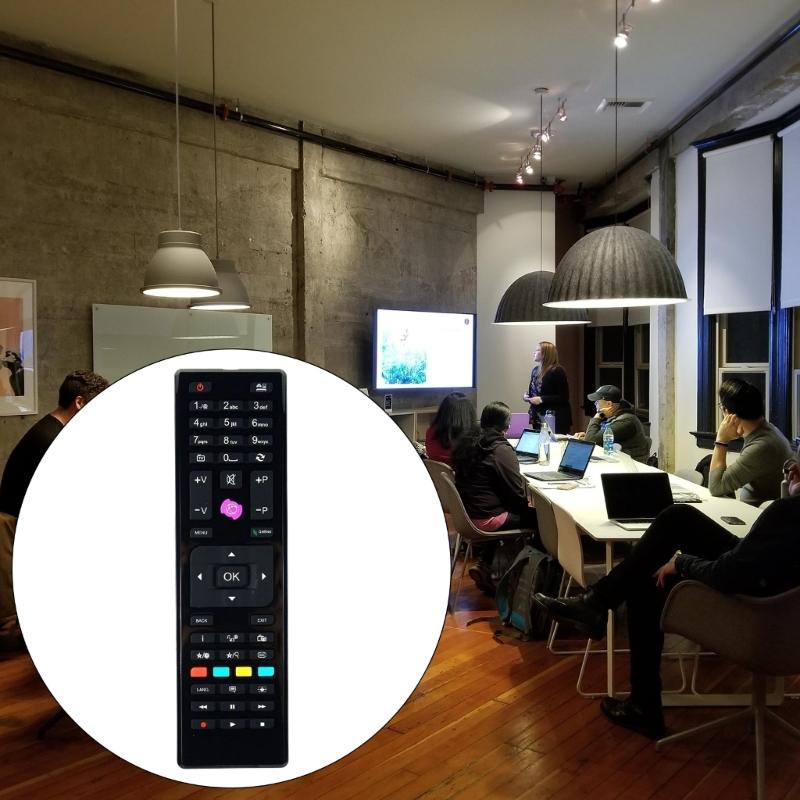 Telecomandă TV de schimb RC4875 pentru telecomandă Finlux Shar LED TV/TECHWOOD Telecomandă piesa de reparare Accesoriu de rezervă