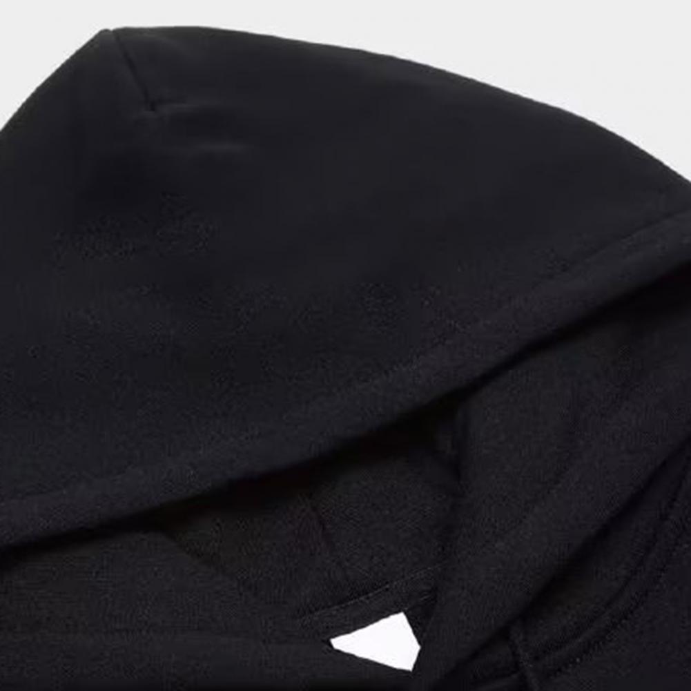 Korean Fashion Solid Color New In Hoodies & Sweat-shirt Woman Clothing Black Hoodie Pullover Men Hooded Sweatshirt Coats