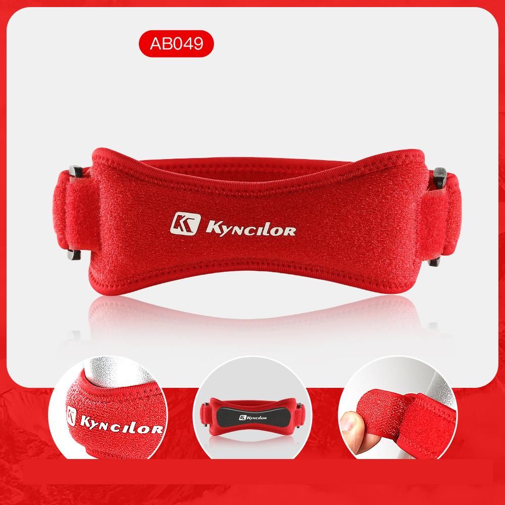 1Pc Patella Kneecap Band Adjustable Silica Gel Knee Tendon Strap Protector Knee Pad Running Sports Cycling Gym Knee Support Pads