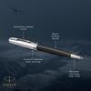 PARKER Sonnet Legacy of Flight CT Special Edition Ballpoint Medium Gift Luxury 2227802 Pen, Nib, Oil-Based, Boxed, Gift,