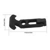 2Pcs Replacement Part Rubber T Handle Hasp T-Handle With Screws Draw Latches Elastic Hasp Flexible Latch Farm Machinery