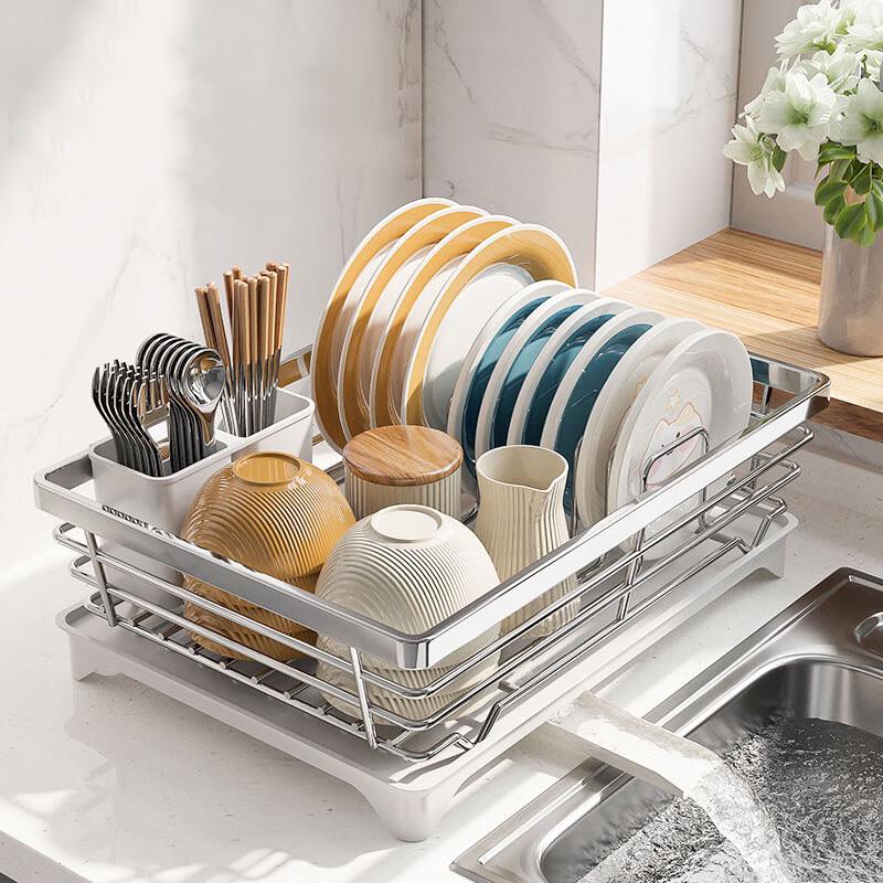 Stainless Steel Countertop Dish Drying Rack