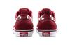 Vans Slip Resistant Cushioning Low top Skateboard Shoes Red Infant And Toddler VN0A3QU1UK7