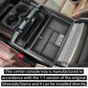 Center Console Organizer for 2014-2018 Chevrolet Silverado/GMC Sierra 1500, 2500/3500HD(2015-), Armrest Storage Box Tray